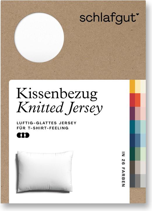 Produktbild schlafgut Knitted Jersey (Duvetbezug, 60 x 80 cm)