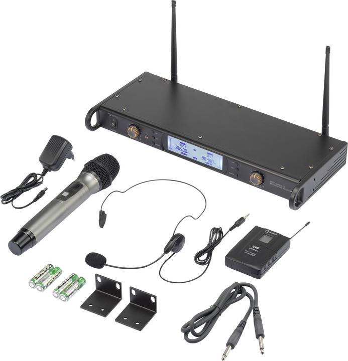 Actual product image Renkforce BM-7200 Radio Microphone Set