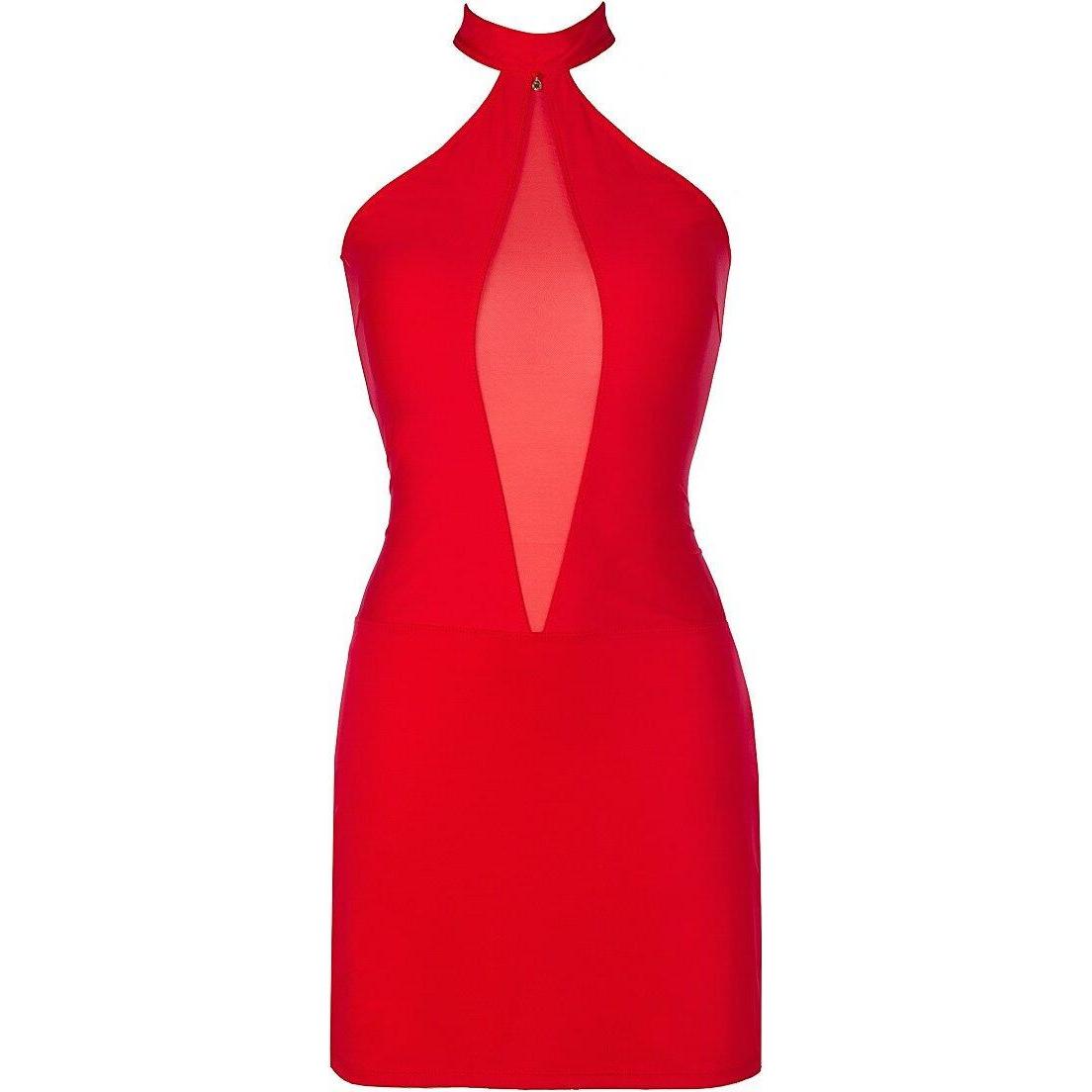 Thumbnail - Axami, Damen, Kleider, V-9259 dress red S, Rot, (S)