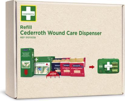 Produktbild Cederroth Nachfüllpaket für Wundpflege-Dispenser (Erste Hilfe Set Zubehör)