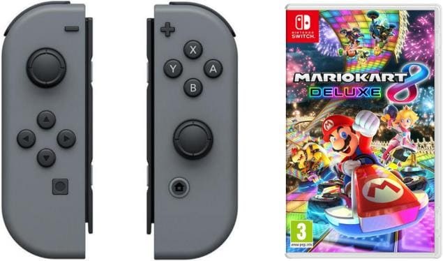 Produktbild Nintendo Switch Joy-Con Set + Mario Kart 8