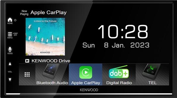 Image du produit Kenwood DMX7722 Dabs (MirrorLink, Apple Carplay, Voiture Android)