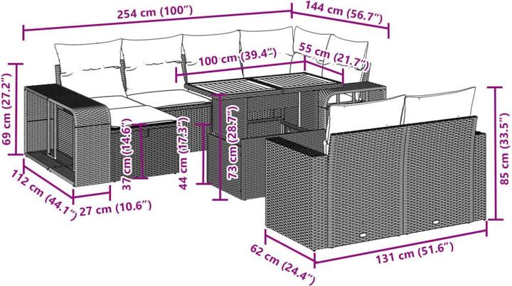 Produktbild vidaXL Callie
