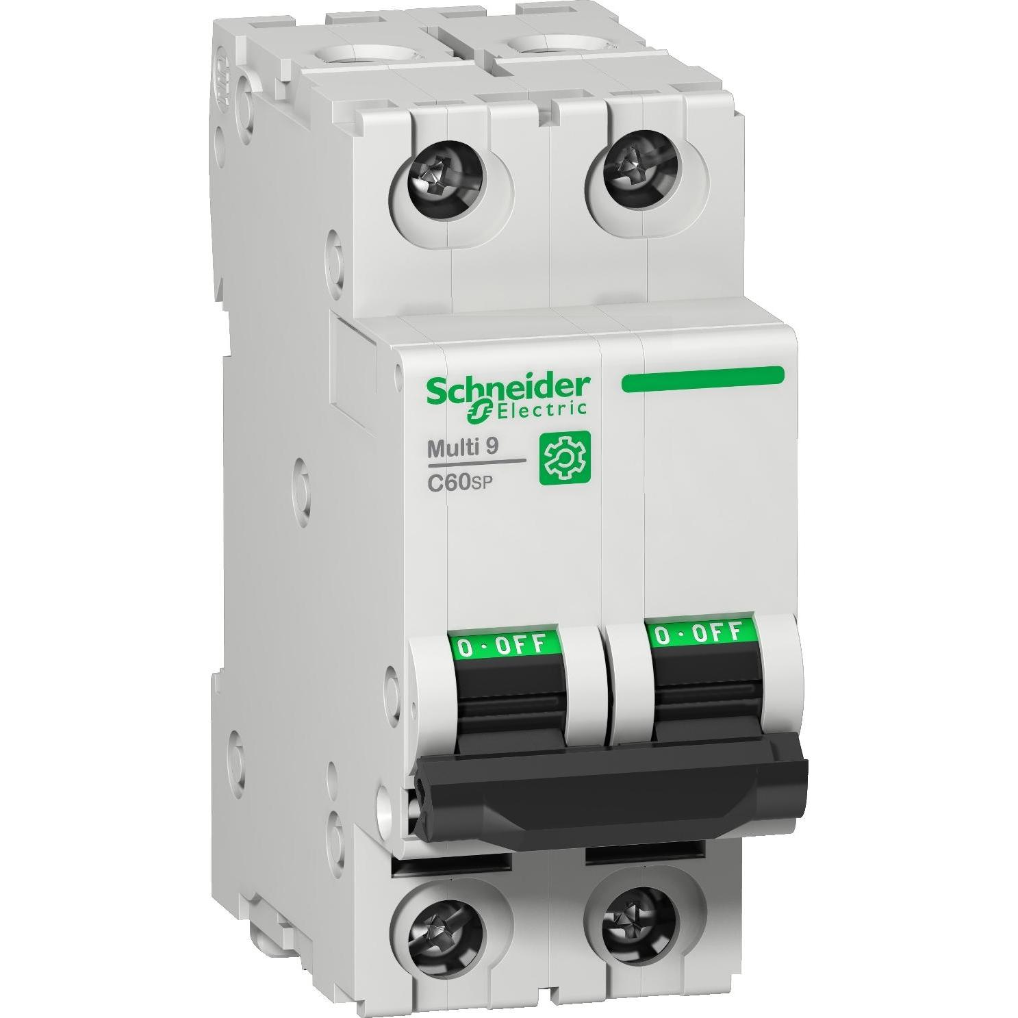 Schneider Electric, Schutzschalter, SE M9F21205 Multi 9 OEM LS-Schalter C60SP 2-polig 5A B-Char. 10kA 480Y/277V UL10