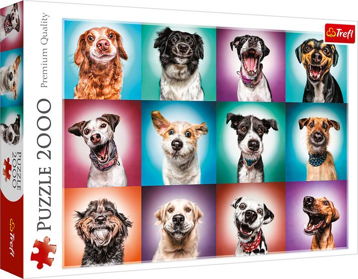 Image du produit Trefl Puzzle Portraits de chiens drôles 2000 pièces (2000 pièces)