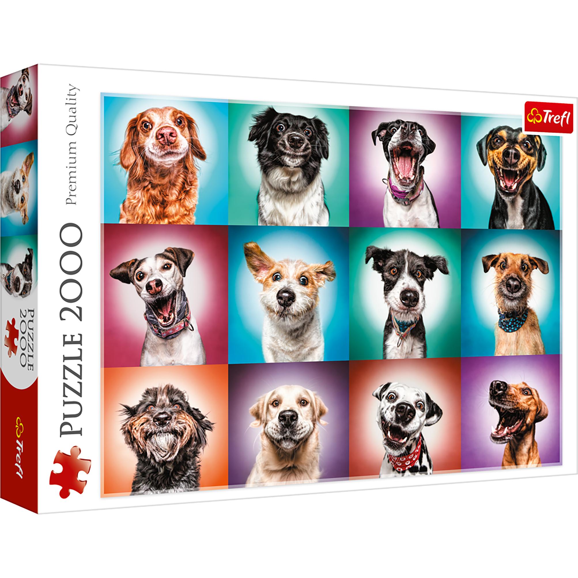 Trefl Puzzle Lustige Hunde Portr„ts 2000 Teile (2000 Teile)