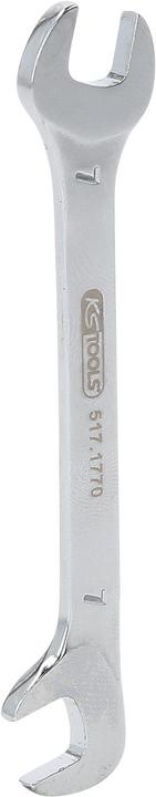Produktbild KS Tools Doppelmaulschlüssel 15° + 75° (7 mm)