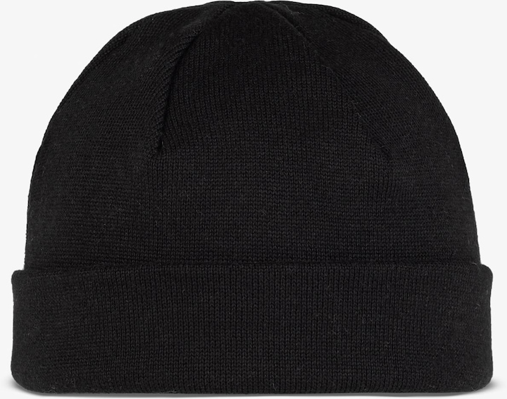 Buff Knitted Hat Elro Black