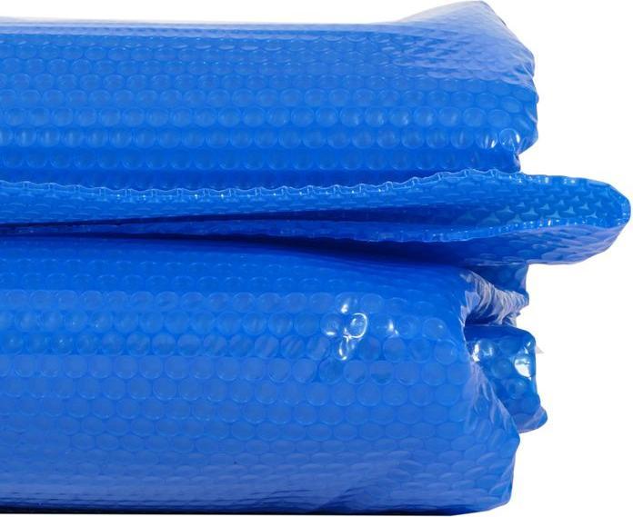 Produktbild Swisshandel24 Pool-Abdeckung Wärmeplane Abdeckplane Solarplane Solarabdeckung, Stärke: 400 µm - rund 3,66m blau