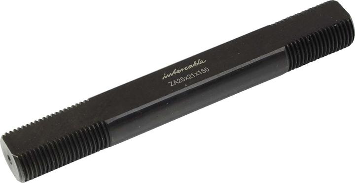 Actual product image Intercable Drawbar axle ZA25X21X150 25mm flattened on both sides