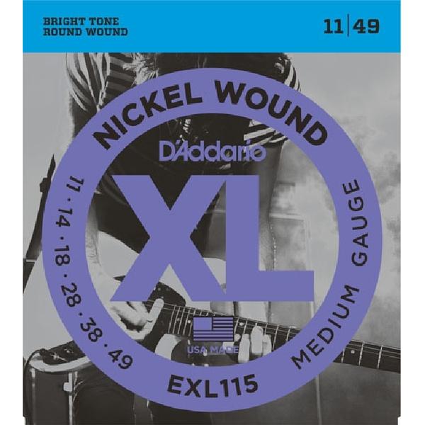 D'Addario EXL115 (49 x), Saiten