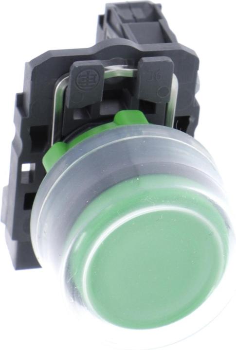 Actual product image Schneider Electric Pushbutton, +silicone cap, green, 1S, XB5AP31