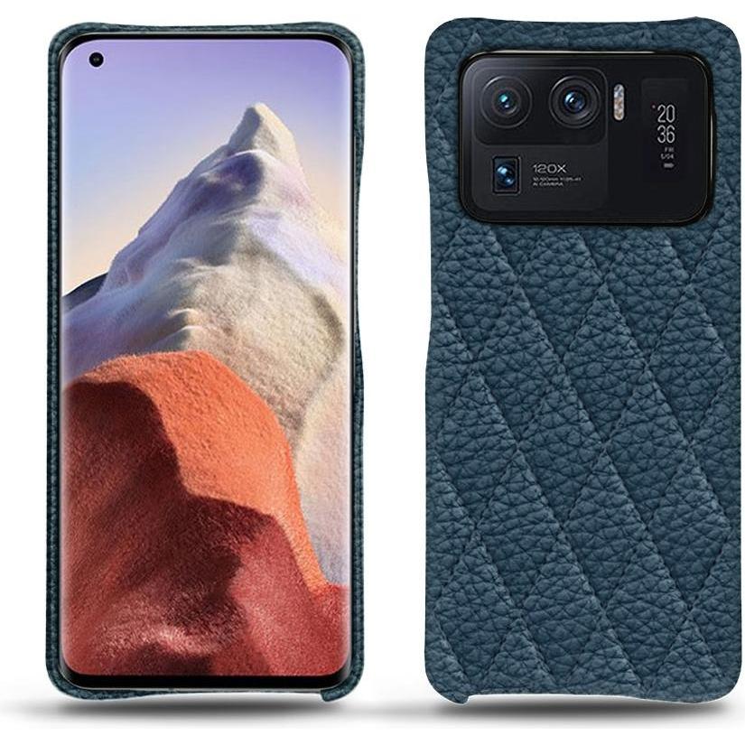 Noreve Lederschutzhülle (Xiaomi Mi 11 Ultra), Smartphone Hülle, Blau
