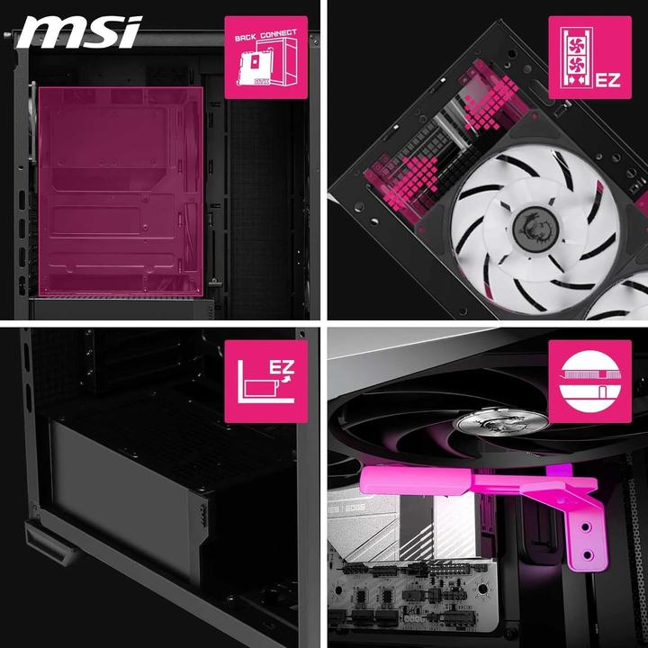 Produktbild MSI GEH Midi MPG VELOX 300R PZ (ATX, mATX, Mini-ITX)
