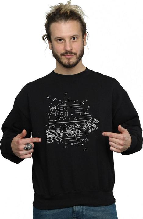 Produktbild Star Wars Death Star Sleigh Sweatshirt (5XL)