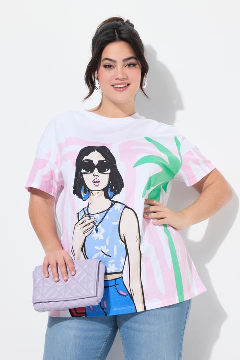 Produktbild Angel of Style T-Shirt, Boxy Fit, Frauen-Motiv (58)
