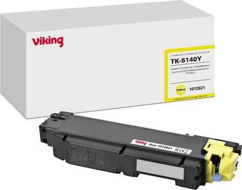 Actual product image Viking Toner Cartridge Compatible Kyocera TK-5140Y Yellow