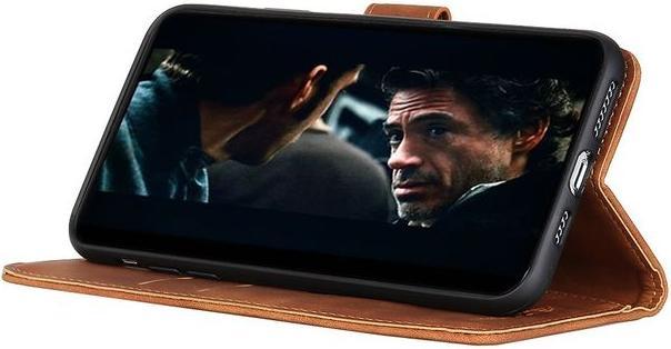 Actual product image MU Classic Vintage II Leather Bookcover Series (Wiko Y61)
