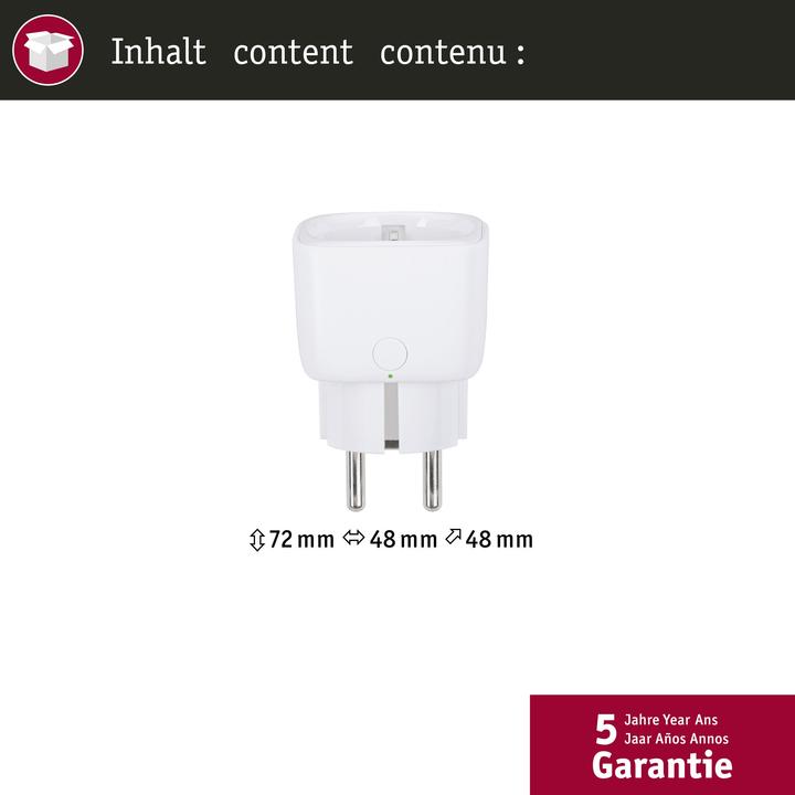 Produktbild Paulmann Smart Home Plug Schalt Schuko