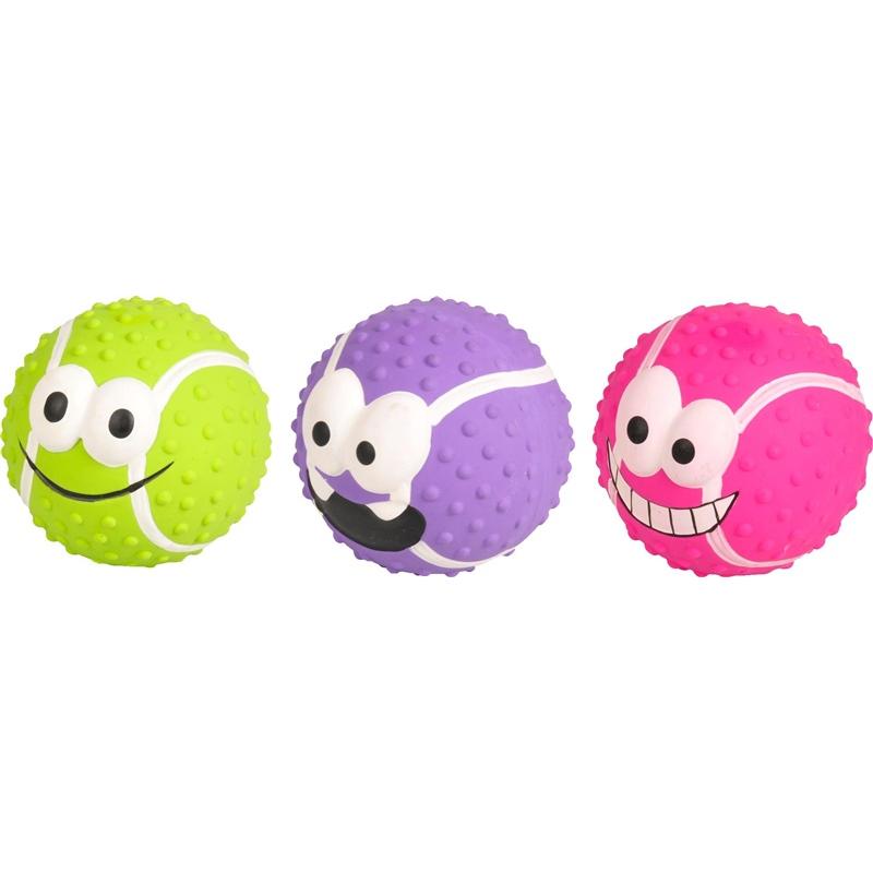 Comparer les prix de Flamingo Toy for dog, ball, 7 cm, various colours (Jouet à balle chien), Jouets pour chien