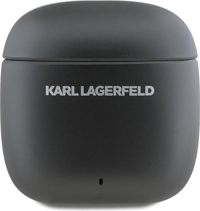 Actual product image Karl Lagerfeld TWS Earphones Metal Printed Logo ANC/ENC black (ANC, 24 h, Wireless)