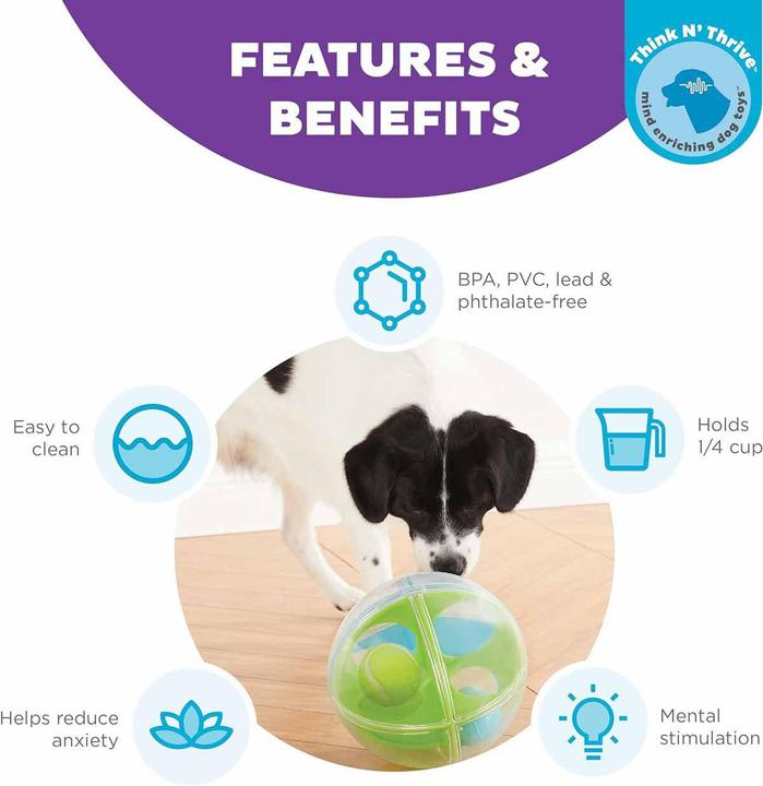 Image du produit Outward Hound Balle A-Maze - (635.1394) (Jouet intelligent chien)
