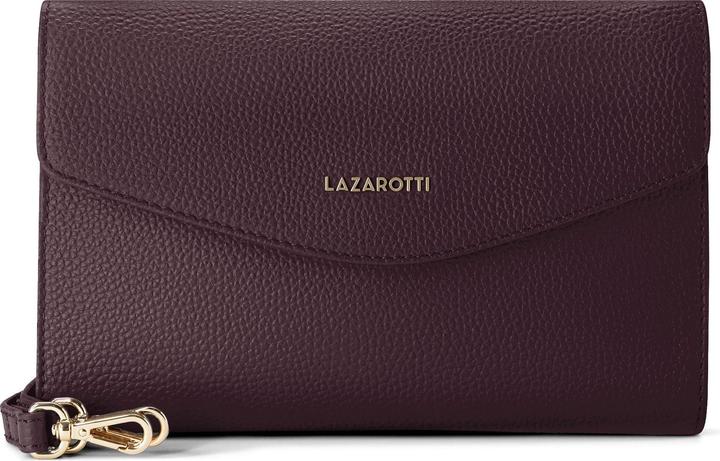 Produktbild Lazarotti Bologna Leather Clutch Tasche Leder 23 cm