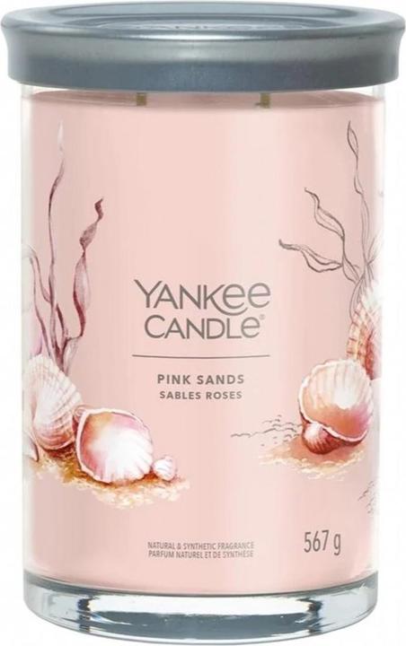 Actual product image Yankee Candle Pink Sands Signature Large Tumbler Scented Candle (567 g)