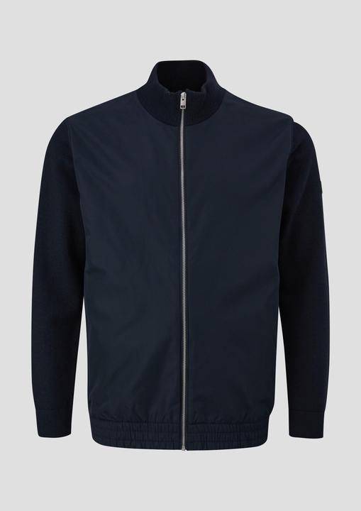 Produktbild s.Oliver Strickjacke Strickjacke mit Stehkragen (3XL)