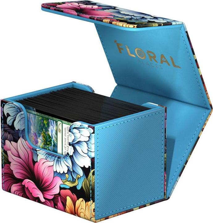 Actual product image Ultimate Guard Kartenbox Sidewinder 100+ Floral Places – Springbloom