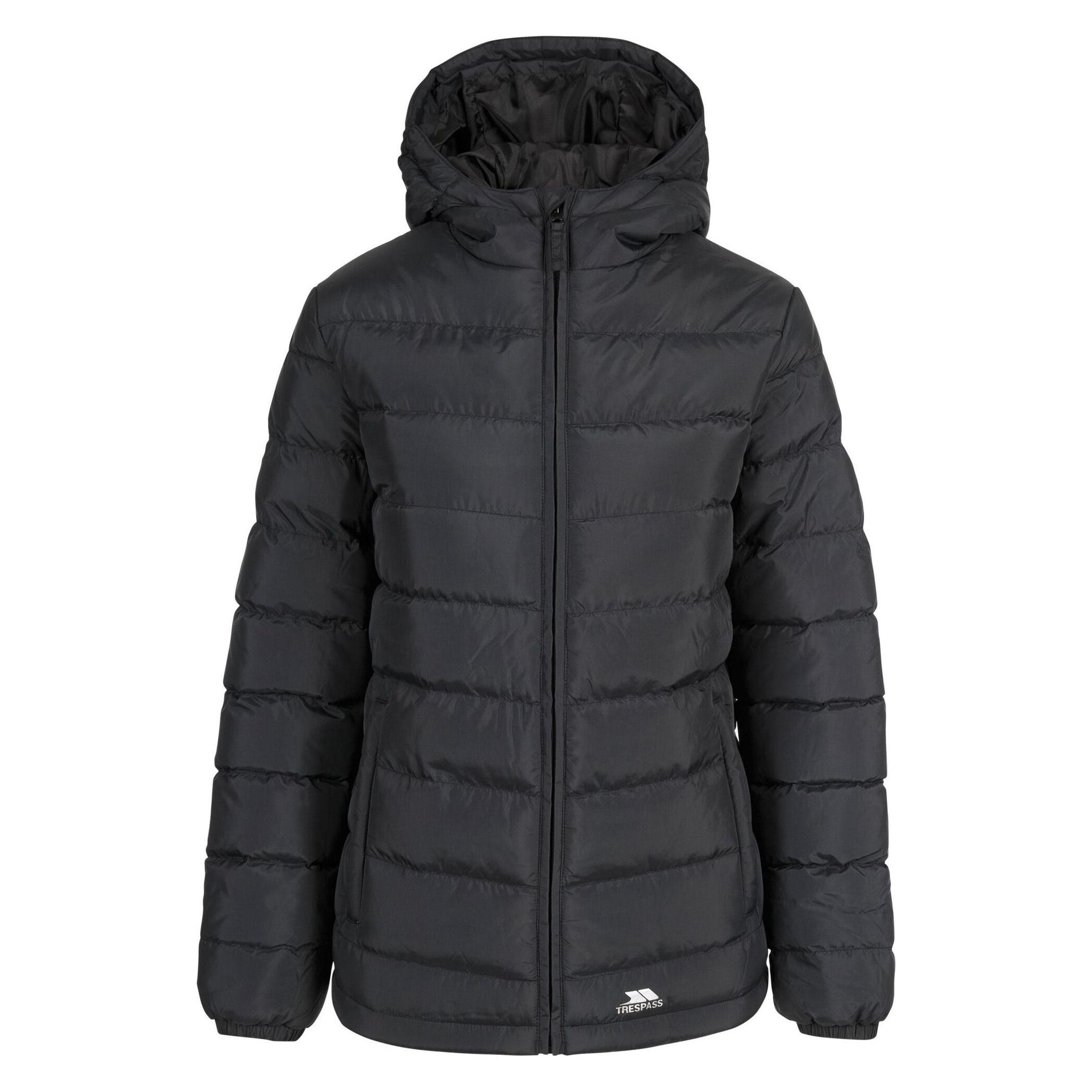 Trespass, Damen, Winterjacken, Elegant Jacke, Schwarz, (Xl)