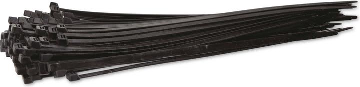 Actual product image KSS Range of cable ties polyamide 6.6, black, 340x7.6, UV-resistant, 100 pcs. (Plastic cable ties, 340 mm, 100 pcs.)