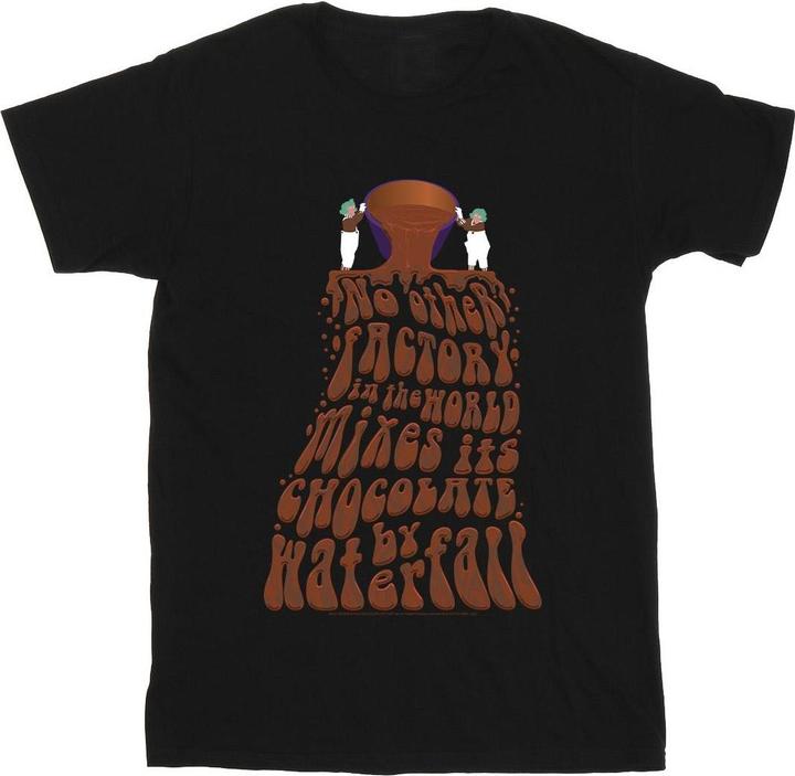 Produktbild Willy Wonka & the Chocolate Factory Chocolate Waterfall TShirt Mädchen (104)