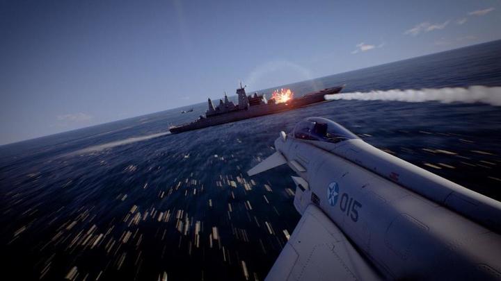 Actual product image Bandai Namco Ace Combat 7: Skies Unknown (PS4, DE)