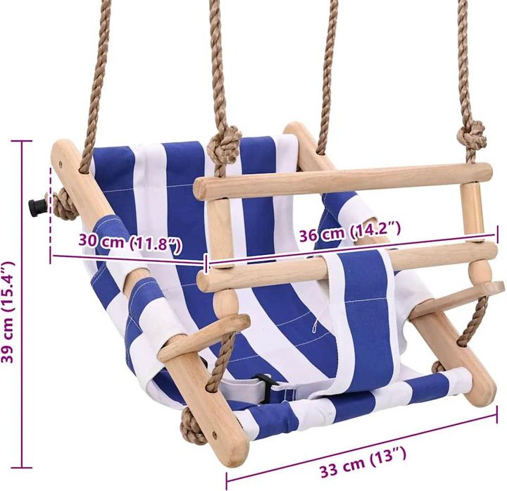 Actual product image vidaXL Babyschaukel