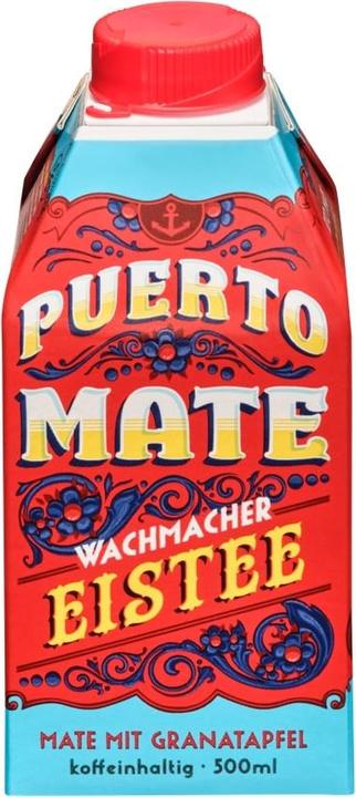 Produktbild Puerto Mate Wachmacher Eistee Mate (1 x 50 cl)