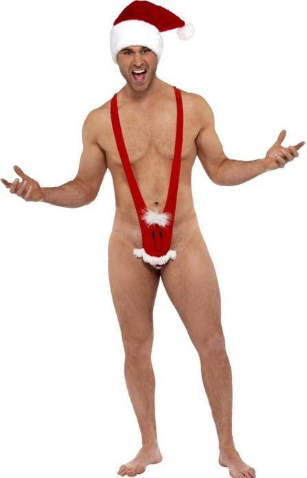 Produktbild Smiffys Weihnachtsmann Männerstring (One Size)