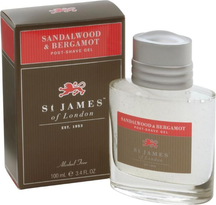 Immagine prodotto St. James of London Gel dopobarba Sandalo e Bergamotto (Gel dopobarba, 100 ml)