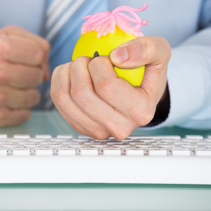 Actual product image Relaxdays Anti-Stress Ball 6 cm