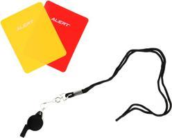 Actual product image Referee whistle With cards