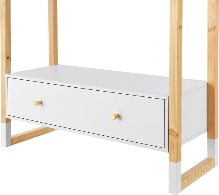 Immagine prodotto Juskys Kinder Kleiderständer Filla mit Schublade und Stange