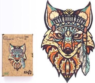 Produktbild PuzzleOk Öko-Holzpuzzle 130 Waldfuchs A3 (130 Teile)