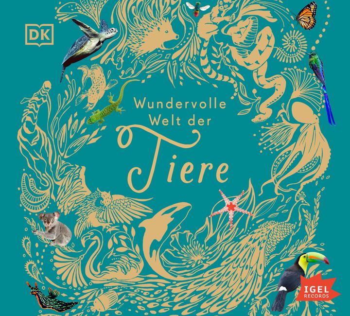 Produktbild Wundervolle Welt der Tiere (Ben Hoare, Benjamin Ritter, Eva Sixt, Elle Ward, Deutsch)