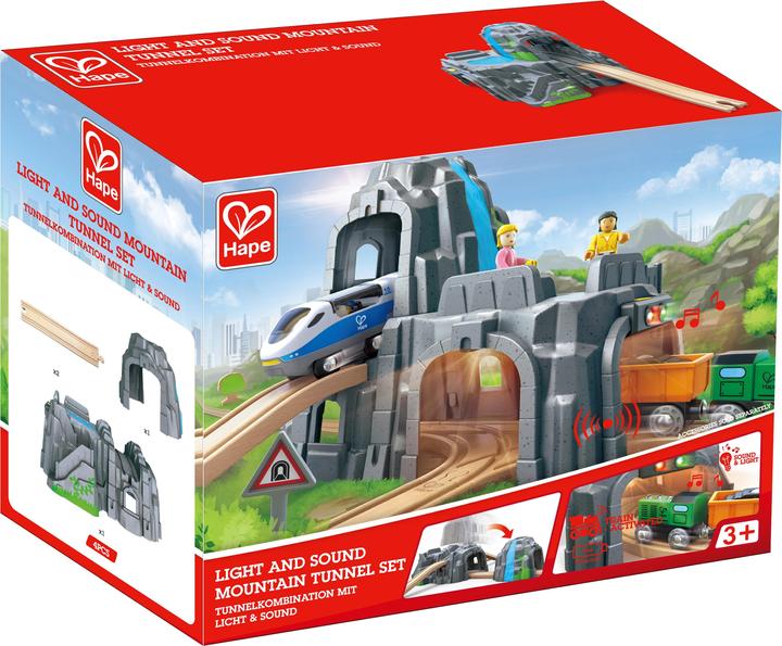Actual product image Hape Tunnel combination with light sound