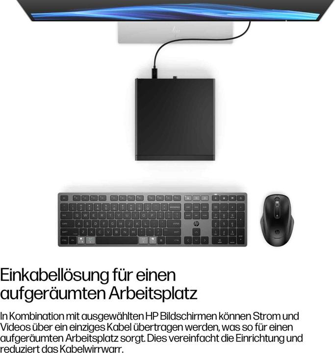 Produktbild HP EliteDesk 8 Mini G1a AMD Ryzen AI 5 340 32GB 512GB/SSD W11P 1J Gar (DE) (AMD Ryzen AI 5 340, 32 GB, 512 GB)