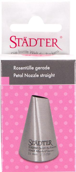 Produktbild Städter Rosentülle 15 mm gerade (Spritztüllen)