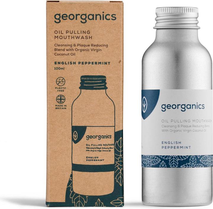 Immagine prodotto Georganics Colluttorio per l'estrazione dell'olio (100 ml, Olio per la bocca)