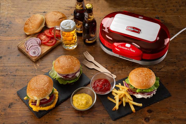 Actual product image Ariete 205 Hamburger device Party Time