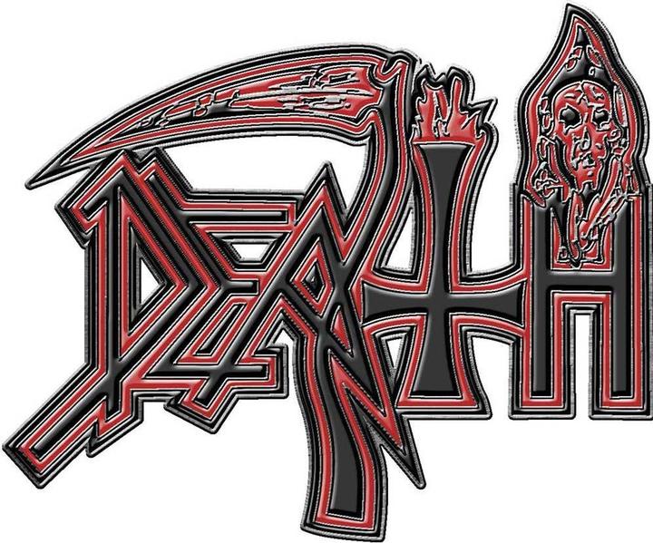 Produktbild Death Logo Abzeichen Human Emaille
