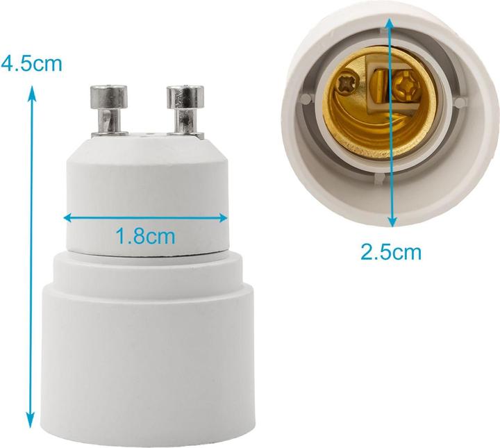Produktbild Intirilife E27 auf G9 Lampensockel Adapter